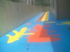 幼兒園塑膠跑道二
